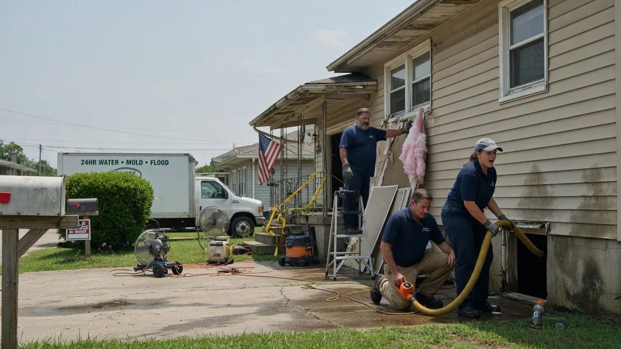 Water Damage Repair in Meriden, WY near me